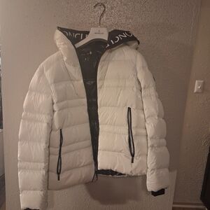 Moncler Women's Cream Puffer Jacket